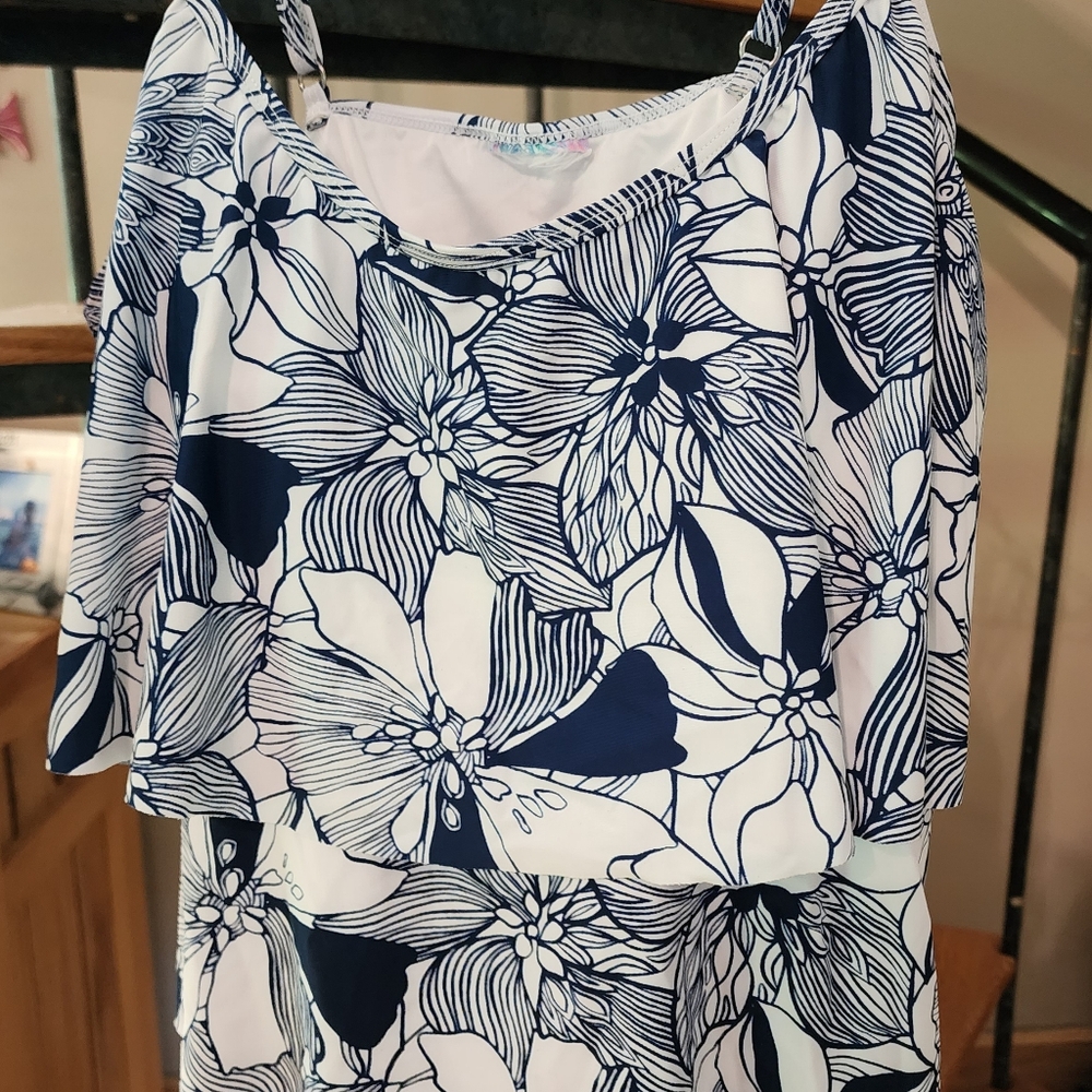 Stella Parker Swim tunic and bottoms